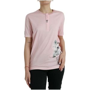Dolce & Gabbana - T-shirt - Roze - 100% Katoen