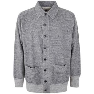 Nanamica, Heren, Truien, Grijs, Maat: L