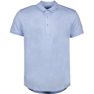 Orlebar Brown, Heren, Tops, Blauw, Maat: M Linnen,