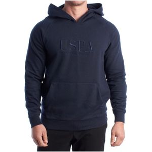 U.s. Polo Assn., Heren, Sweatshirts & Hoodies, Blauw, Maat: S Fleece,