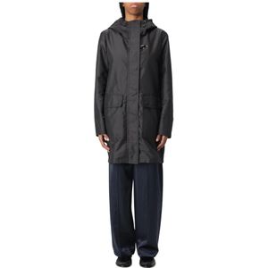 Fay, Dames, Mantels, Zwart, Maat: 2XL
