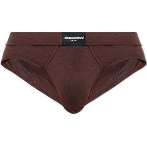 Dsquared2, Heren, Ondergoed, Bruin, Maat: S Modal,