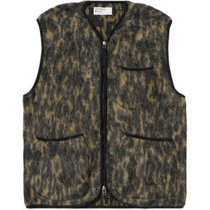 Universal Works, Heren, Jassen, Grijs, Maat: M Fleece,