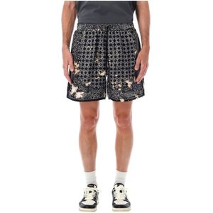 Amiri, Heren, Korte broeken, Zwart, Maat: M