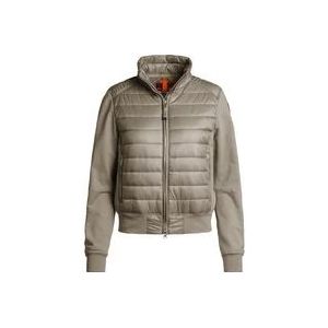 Parajumpers Rosy gewatteerde jassen taupe , Beige , Dames , Maat: XL