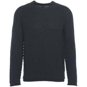 Hannes Roether, Heren, Truien, Blauw, Maat: L Wol,