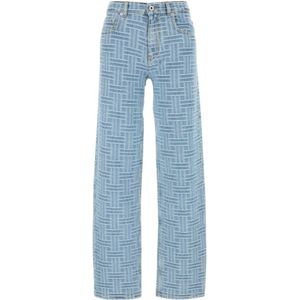 Kenzo, Dames, Jeans, Blauw, Maat: W26 Denim,