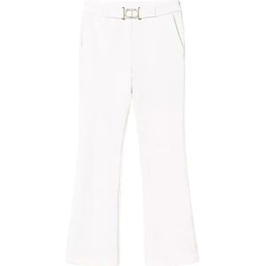Twinset, Dames, Broeken, Wit, Maat: L Viscose,