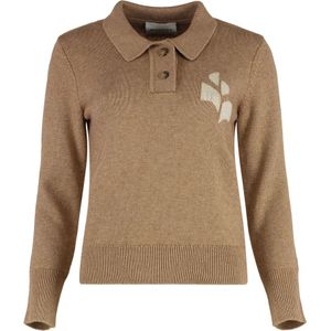 Marant étoile, Dames, Truien, Bruin, Maat: XS Katoen,