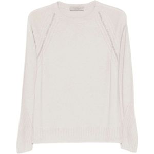 D.Exterior, Dames, Truien, Beige, Maat: L Wol,