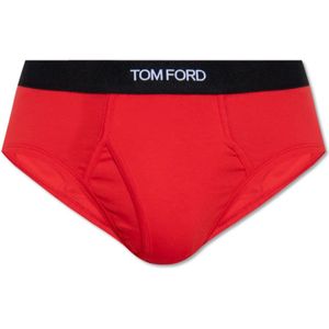 Tom Ford, Heren, Ondergoed, Rood, Maat: S Katoen,