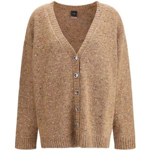 Pinko, Dames, Truien, Bruin, Maat: M Wol,