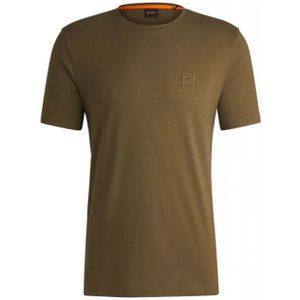 Hugo, Heren, Tops, Groen, Maat: M Katoen,