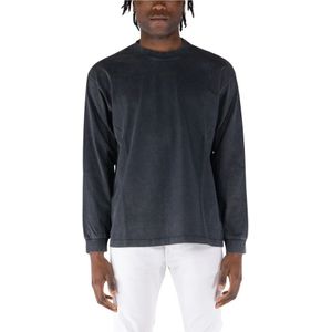 Covert, Heren, Tops, Grijs, Maat: S Katoen,