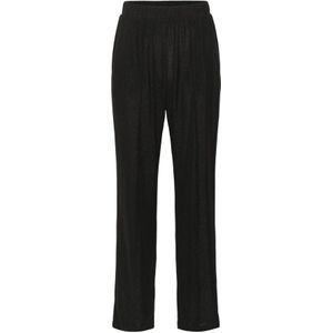 Saint Tropez, Dames, Broeken, Zwart, Maat: M Poliester,