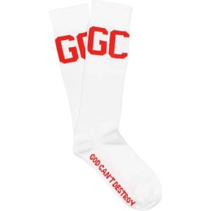 Gcds, unisex, Ondergoed, Wit, Maat: ONE Size Katoen,