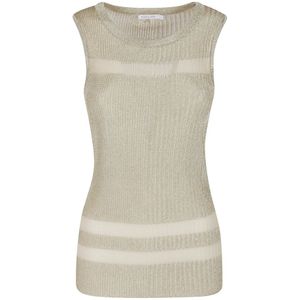 Patrizia Pepe, Dames, Truien, Beige, Maat: L