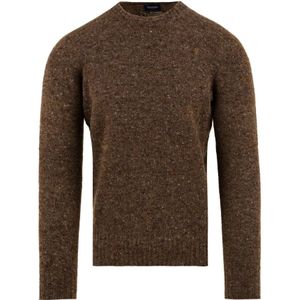 Drumohr, Heren, Truien, Bruin, Maat: M Wol,