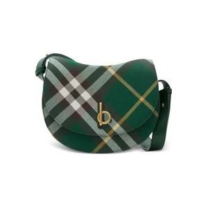 Burberry Rocking Horse Media Tas , Green , Dames , Maat: ONE Size