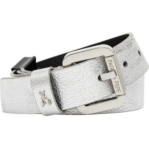 Patrizia Pepe, Dames, Accessoires, Grijs, Maat: S Leer,