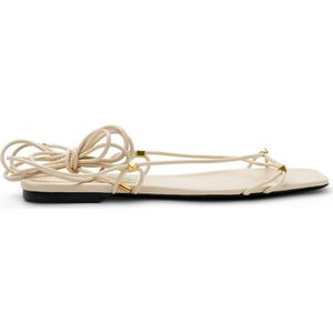 Valentino, Dames, Schoenen, Wit, Maat: 37 EU Leer,