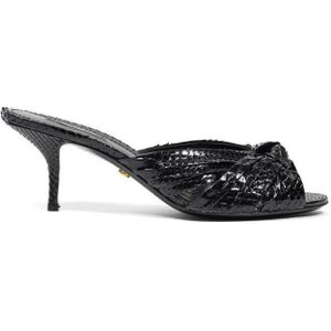 Dolce & Gabbana, Dames, Schoenen, Zwart, Maat: 37 1/2 EU