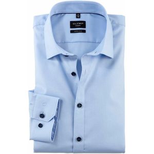 Olymp, Heren, Overhemden, Blauw, Maat: 3XL