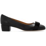 Ferragamo, Dames, Schoenen, Zwart, Maat: 34 1/2 EU Leer,