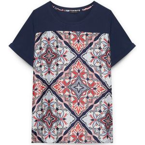 Fiorella Rubino, Dames, Tops, Veelkleurig, Maat: XS Katoen,