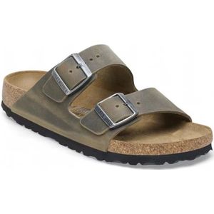 Birkenstock, Dames, Schoenen, Bruin, Maat: 39 EU Leer,
