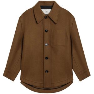 Ami Paris, Heren, Jassen, Bruin, Maat: M