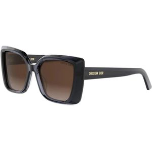 Dior, Dames, Accessoires, Grijs, Maat: 55 MM