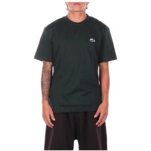 Lacoste, Heren, Tops, Groen, Maat: S Katoen,