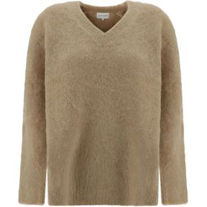 Loulou Studio, Dames, Truien, Bruin, Maat: M Wol,