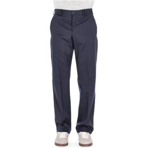 PT Torino, Heren, Broeken, Blauw, Maat: S Wol,