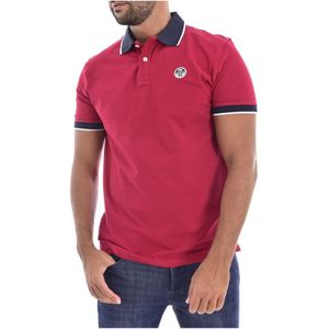 North Sails, Heren, Tops, Rood, Maat: S Katoen,