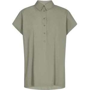 Soyaconcept, Dames, Blouses & Shirts, Groen, Maat: S