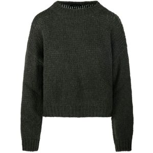 Roberto Collina, Dames, Truien, Groen, Maat: XS Wol,