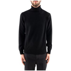 Corsinelabedoli, Heren, Truien, Zwart, Maat: 3XL Wol,