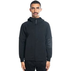 C.p. Company, Heren, Sweatshirts & Hoodies, Blauw, Maat: S Katoen,