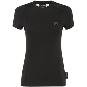 Plein Sport - T-Shirt Ronde Hals - Zwart - Dames