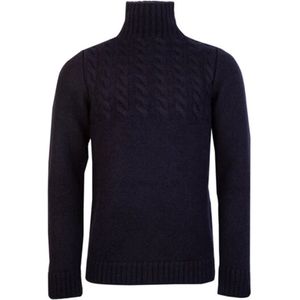 Maison Margiela, Heren, Truien, Blauw, Maat: L Wol,