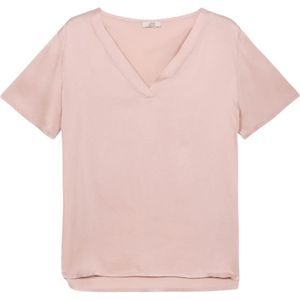 Oltre, Dames, Blouses & Shirts, Roze, Maat: S Satijn,