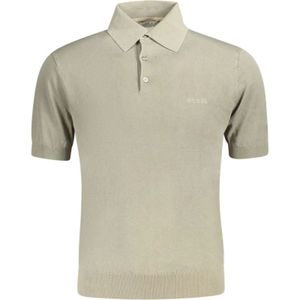 Knit Polo Shirt - Groen - Poloshirt - Korte Mouwen