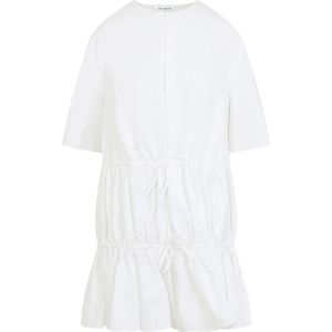 Alaïa, Dames, Jurken, Wit, Maat: S Katoen,