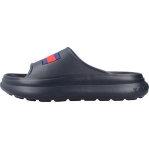Tommy Hilfiger - Slippers - Blauw - 100% PVC - Iconisch Logo