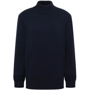 Carlo Colucci - Carat Capsule - Gebreide Coltrui - Blauw - Heren