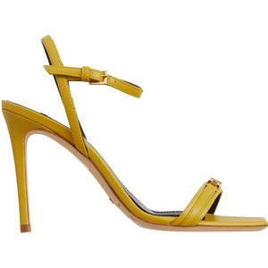 Elisabetta Franchi, Dames, Schoenen, Geel, Maat: 38 EU