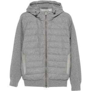 Paul & Shark, Heren, Jassen, Grijs, Maat: L Wol,