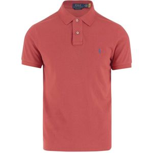 Polo Ralph Lauren, Heren, Tops, Rood, Maat: S Katoen,